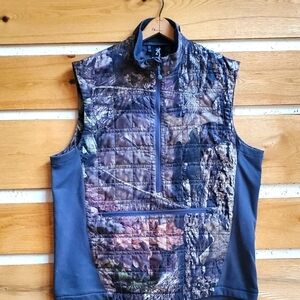 Browning Pullover Kangaroo 1/2 Zip Sz. L Vest